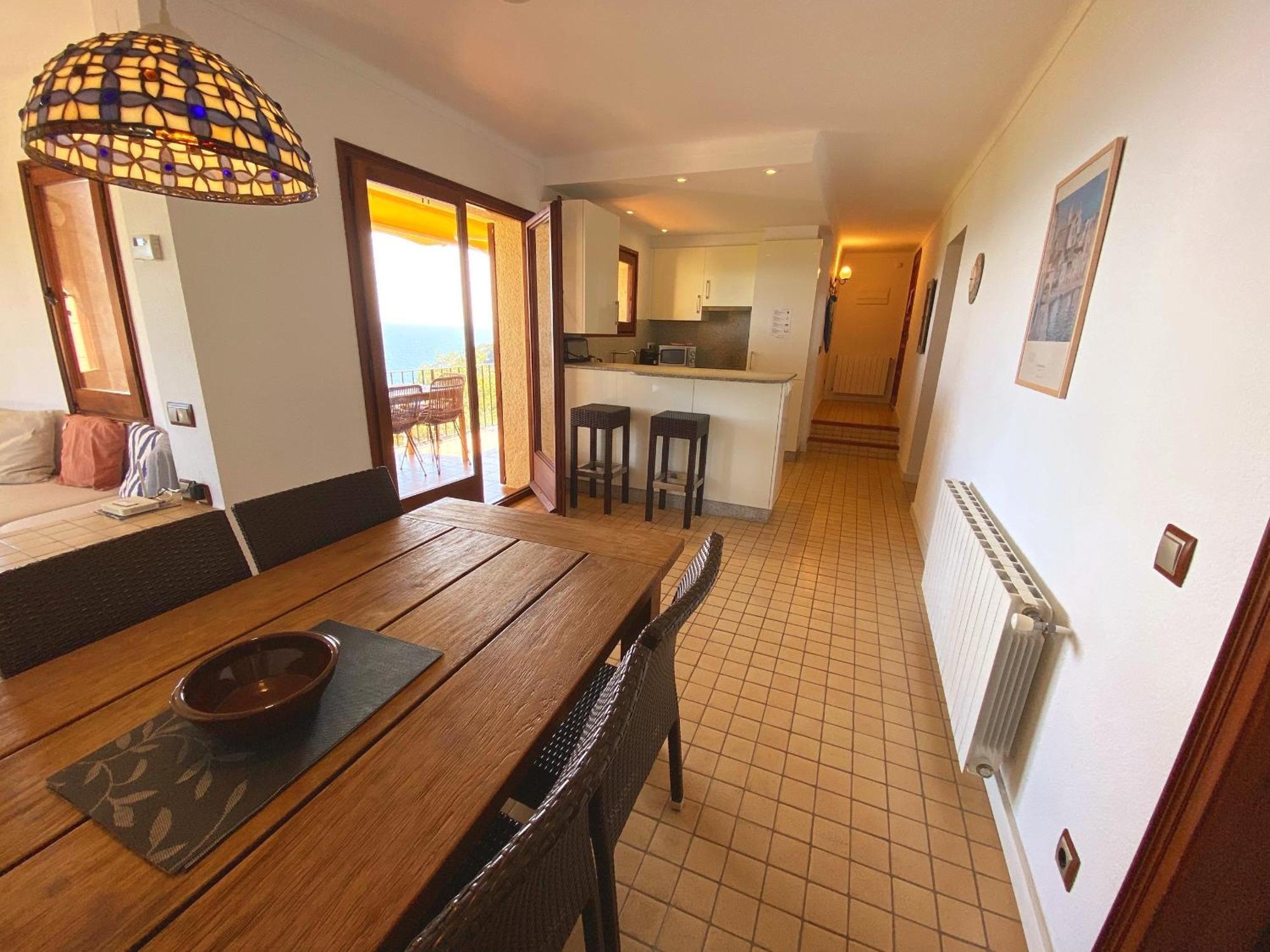 Pangsapuri 65 m² dengan 3 bilik tidur dan 3 bilik mandi peribadi di Calella de Palafrugell Luaran gambar